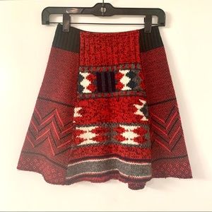 URBAN RENEWAL SWEATER MINI SKIRT - SIZE 4/6